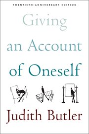 Giving an Account of Oneself : With a New Preface By the Author cover image cdn