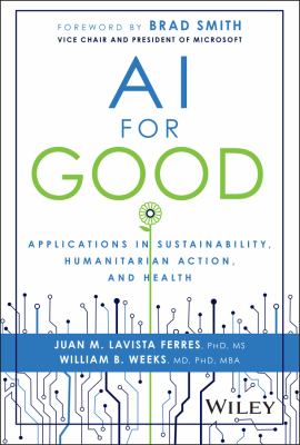 AI for good : applications in sustainability, humanitarian action, and health  cover image cdn