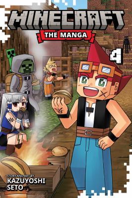 Minecraft the manga. 4  cover image cdn