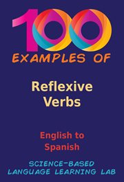 100 Examples of Reflexive Verbs : English to Spanish cover image cdn