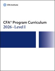 2026 Cfa Program Curriculum Level I Box Set cover image cdn