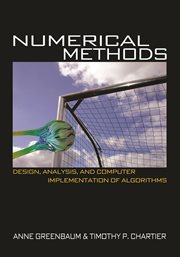 Numerical Methods : Design, Analysis, and Computer Implementation of Algorithms cover image cdn