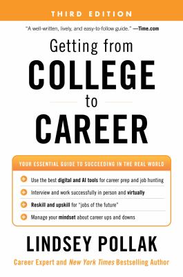 Getting from college to career : your essential guide to succeeding in the real world  cover image cdn
