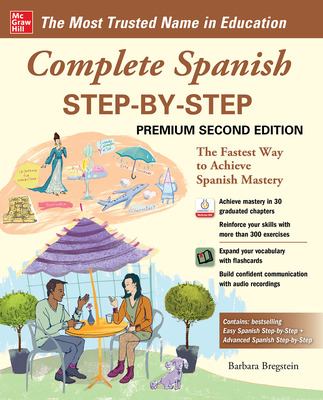 Complete Spanish step-by-step : the fastest way to achieve Spanish mastery  cover image cdn
