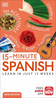 15-minute Spanish : learn in just 12 weeks  cover image cdn