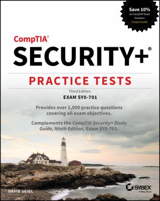 CompTIA Security+ practice tests : exam SY0-701  cover image cdn