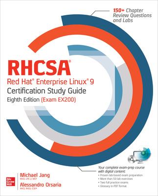 RHCSA Red Hat Enterprise Linux 9 Certification Study Guide (Exam EX200)  cover image cdn
