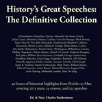 History's Great Speeches: The Definitive Collection cover image cdn