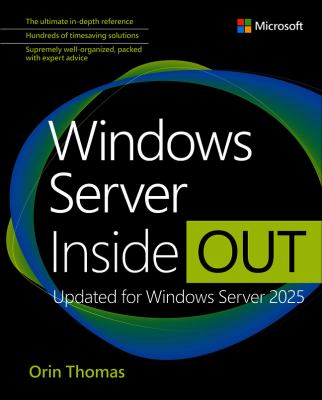 Windows Server 2025 Inside Out cover image cdn