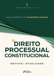 Direito Processual Constitucional - 13ª Ed - 2025 cover image cdn