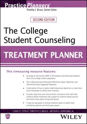The College Student Counseling Treatment Planner cover image cdn
