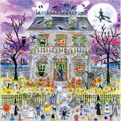 Haunted house jigsaw puzzle [500 pieces] cover image cdn
