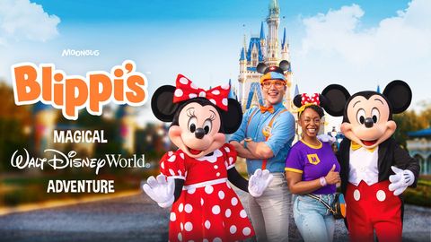 Blippi's Magical Walt Disney World Adventure cover image cdn