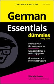 German Essentials for Dummies cover image cdn