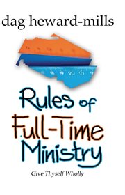 Rules of Full-Time Ministry : Work Of Ministry, #2 cover image cdn