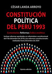 Constitución Política Del Perú 1993 : Comentarios, Reformas, Índice Analítico cover image cdn