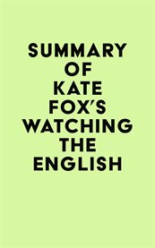 Summary of Kate Fox's Watching the English cover image cdn