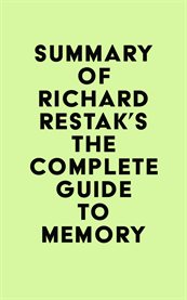 Summary of Richard Restak's the Complete Guide to Memory cover image cdn