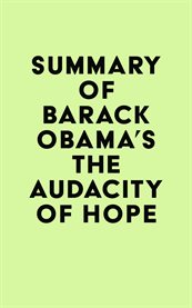 Summary of Barack Obama's the Audacity of Hope cover image cdn
