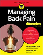 Managing Back Pain for Dummies cover image cdn