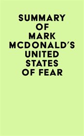 Summary of Mark Mcdonald's United States of Fear cover image cdn