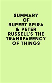 Summary of Rupert Spira & Peter Russell's the Transparency of Things cover image cdn