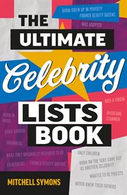 The Ultimate Celebrity Lists Book cover image cdn