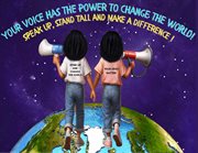 Cartwheels and Courage : Twins S.p.e.a.a.k Up And Change The World cover image cdn