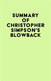 Summary of Christopher Simpson's Blowback cover image cdn