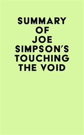 Summary of Joe Simpson's Touching the Void cover image cdn