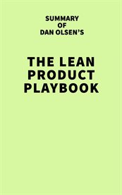 Summary of Dan Olsen's the Lean Product Playbook cover image cdn
