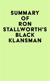 Summary of Ron Stallworth's Black Klansman cover image cdn