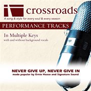 Never Give Up, Never Give In (Made Popular By Ernie Haase And Signature Sound) (Performance Track) cover image cdn