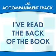 I've Read The Back Of The Book (Accompaniment Track) cover image cdn