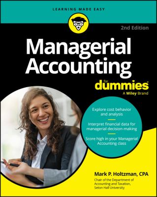 Managerial Accounting for Dummies cover image cdn