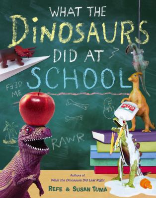What the dinosaurs did at school  cover image cdn