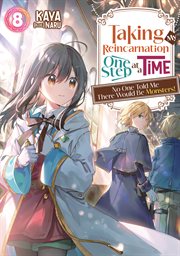 Taking My Reincarnation One Step at a Time: No One Told Me There Would Be Monsters! Volume 8 cover image cdn