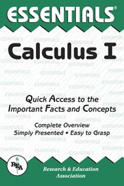 Calculus I Essentials cover image cdn