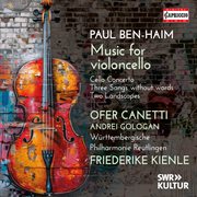 Paul Ben-Haim: Music For Violoncello cover image cdn