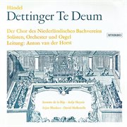Handel: Dettingen Te Deum In D Major, Hwv 283; Ritter: O Amantissime Sponse Jesu cover image cdn