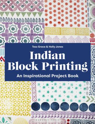 Indian block printing : an inspirational project book  cover image cdn