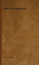 Notes on Democracy cover image cdn