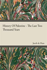 History of Palestine : The Last Two Thousand Years cover image cdn