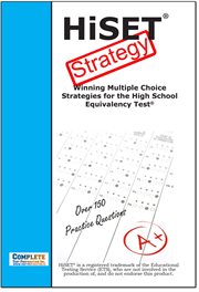HiSET Reading, Math and Essay Writing : Multiple Choice Strategies For A Higher Score cover image cdn