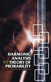 Harmonic Analysis and the Theory of Probability cover image cdn