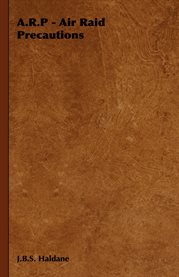 A.R.P - Air Raid Precautions cover image cdn