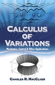 Calculus of Variations : Mechanics, Control And Other Applications cover image cdn