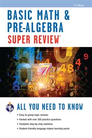 Basic Math & Pre-Algebra Super Review cover image cdn
