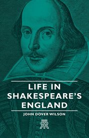 Life in Shakespeare's England cover image cdn