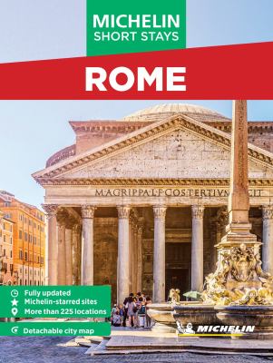 Michelin Travel Guides Short Stays: Rome: Fully Updated and Includes Detachable Map cover image cdn